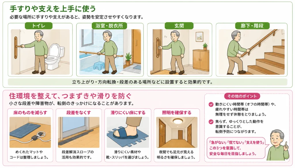 パーキンソン病の生活環境の工夫