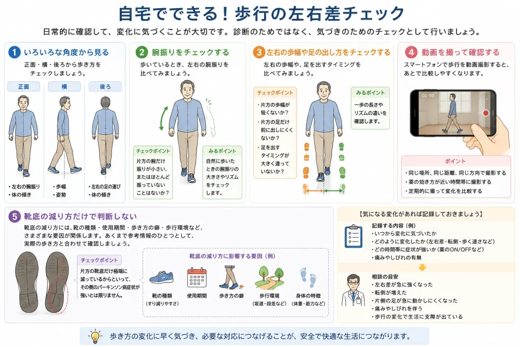 パーキンソン病＿自宅でできる歩行チェック