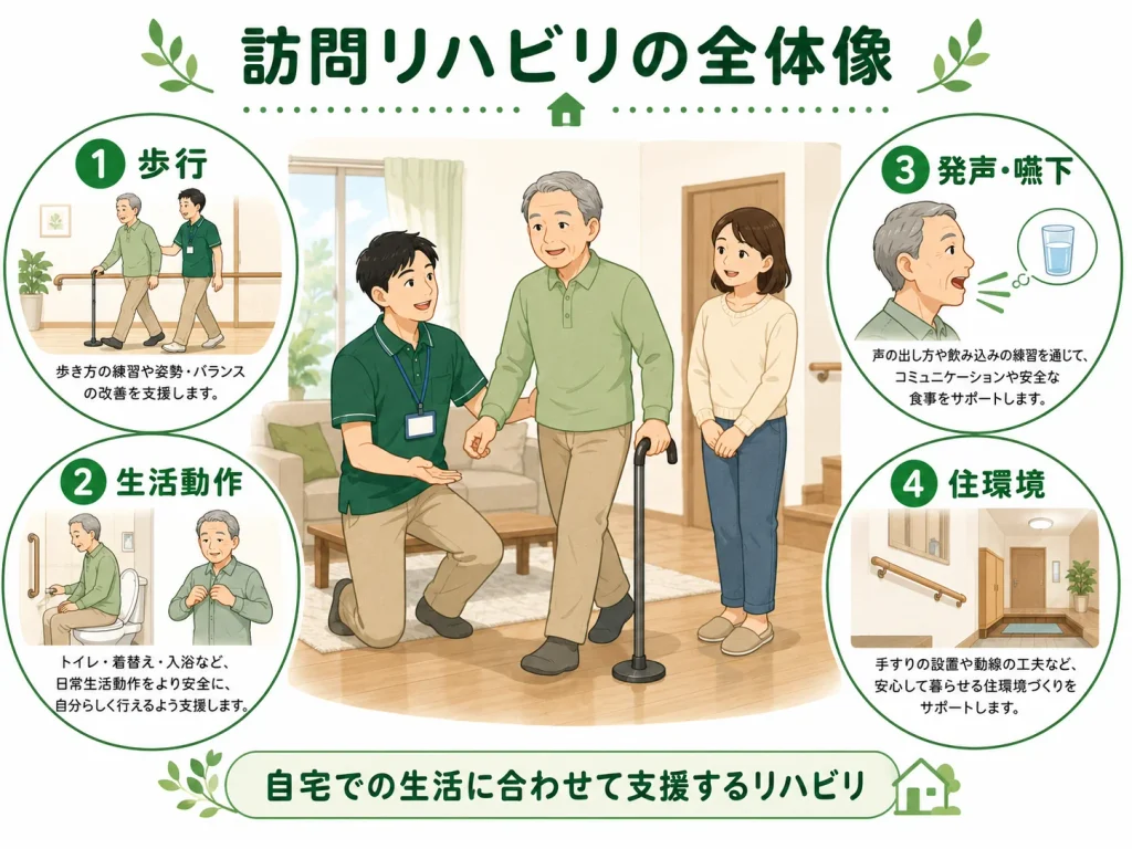 訪問リハビリの全体像